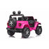 Licensed Jeep Rubicon children's ride on car special Edition - 4WD 12V- Pink